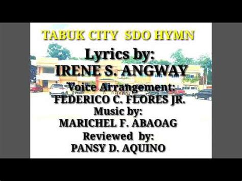 tabuk hymn lyrics|TABUK CITY DIVISION.